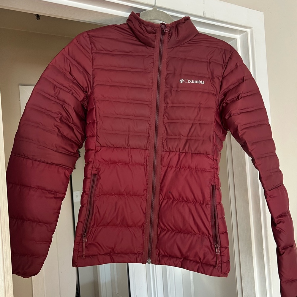 Columbia Maroon Outdoor Jacket